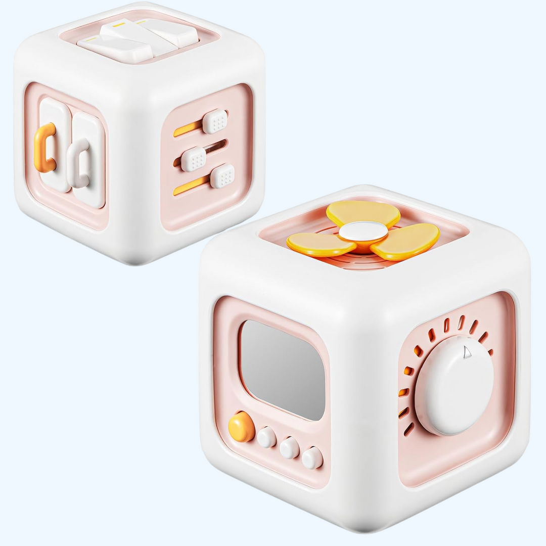 TibaToes™ Montessori Busy Cube