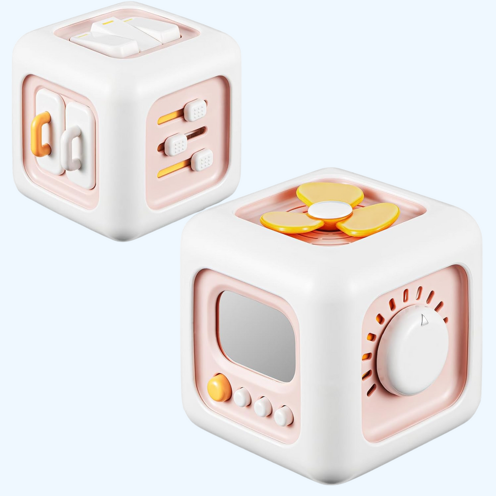 TibaToes™ Montessori Busy Cube